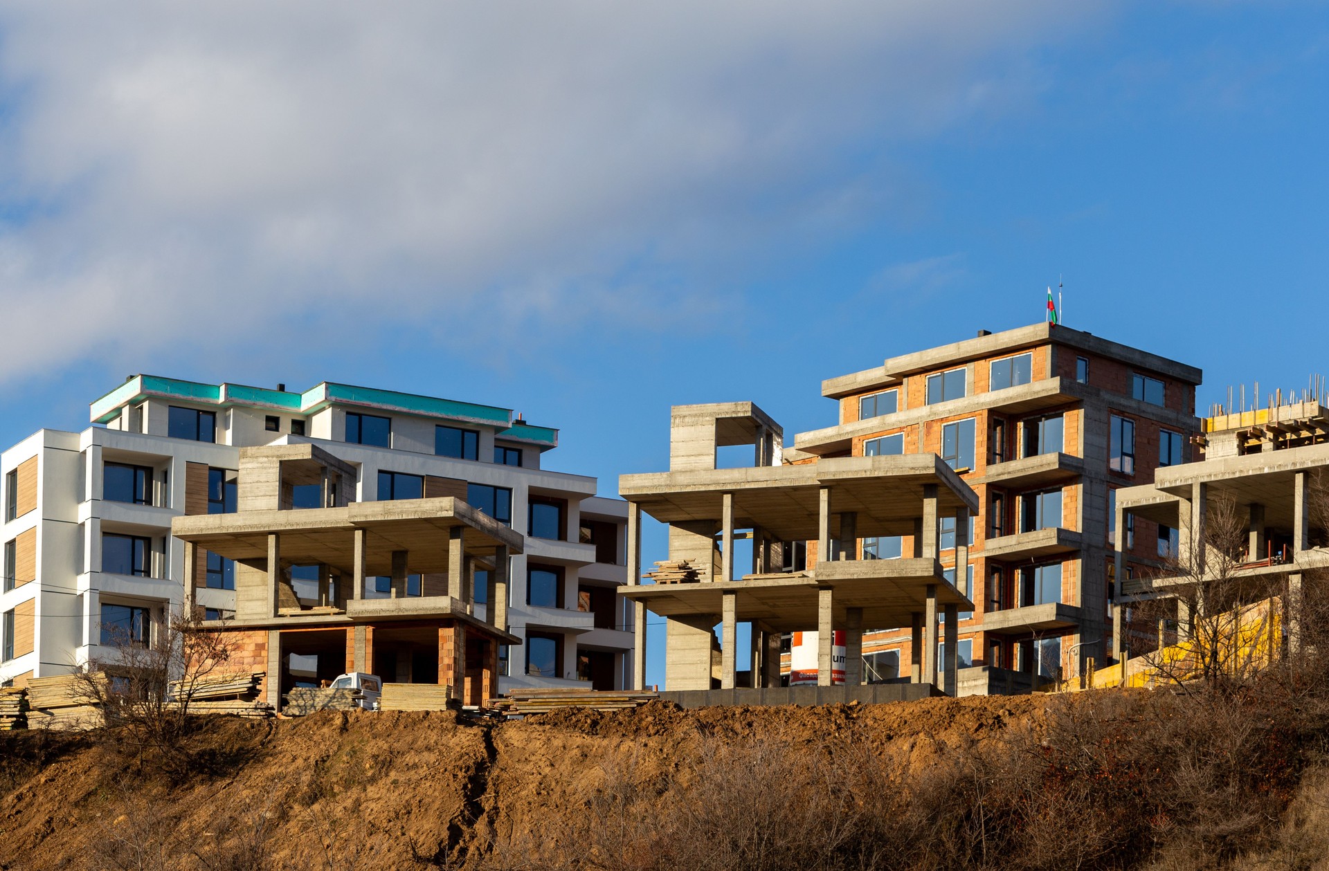 Construction of a residential complex